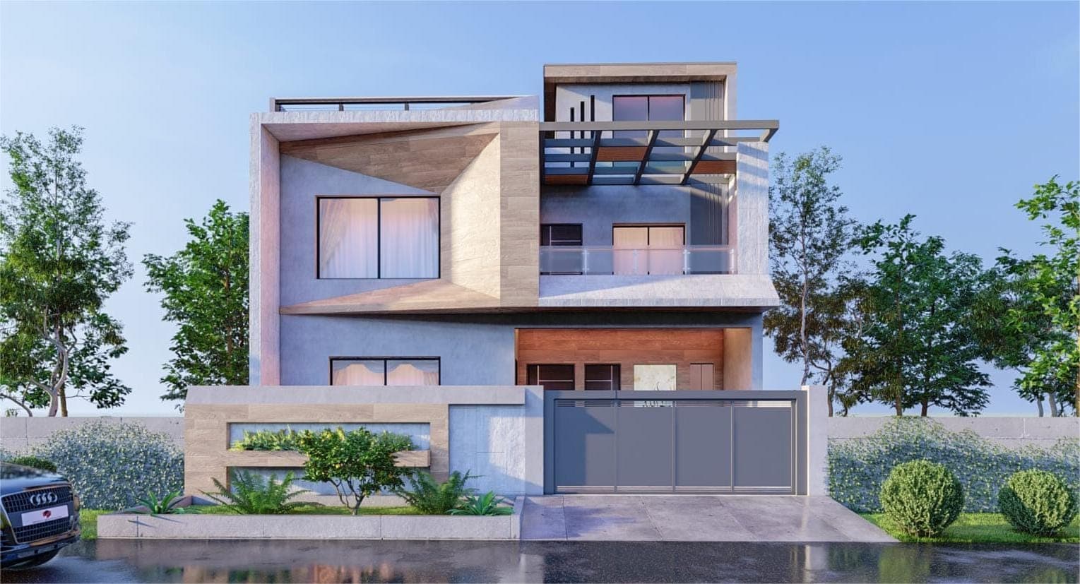 Modern 10 Marla House